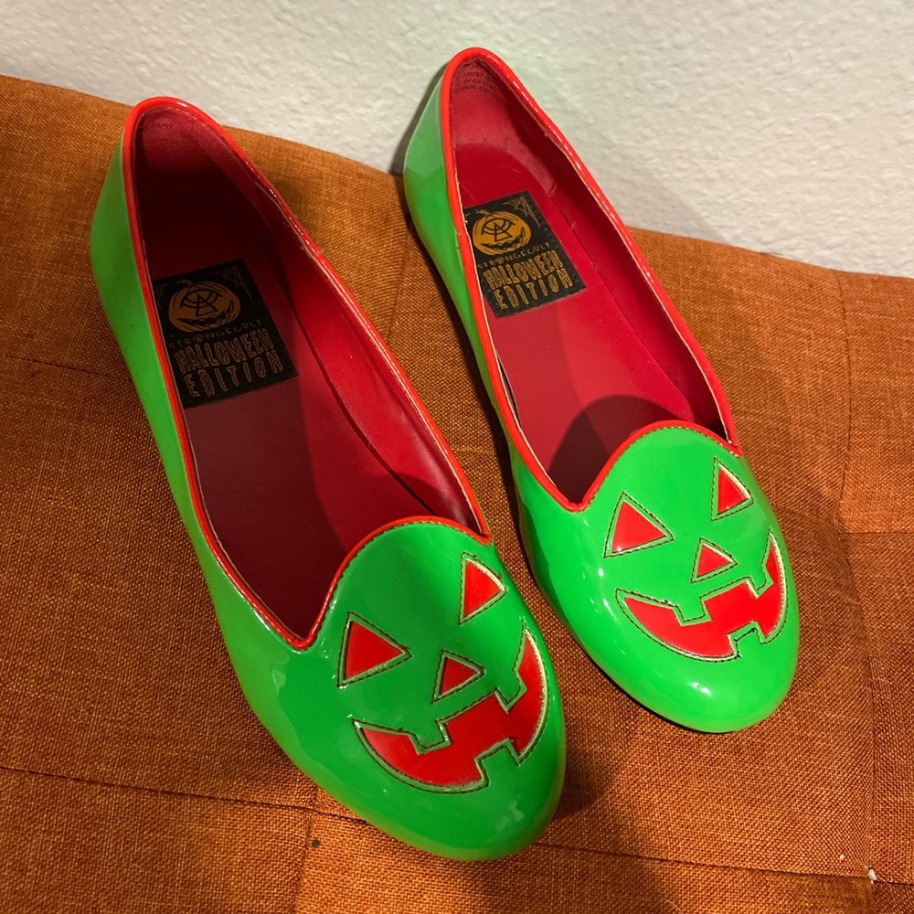 strange cvlt jack o lantern flats size 7 - Picture 3 of 4